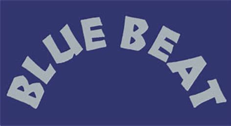 Beagle Button Down Collared L/S Shirt 'Blue Beat' SS21
