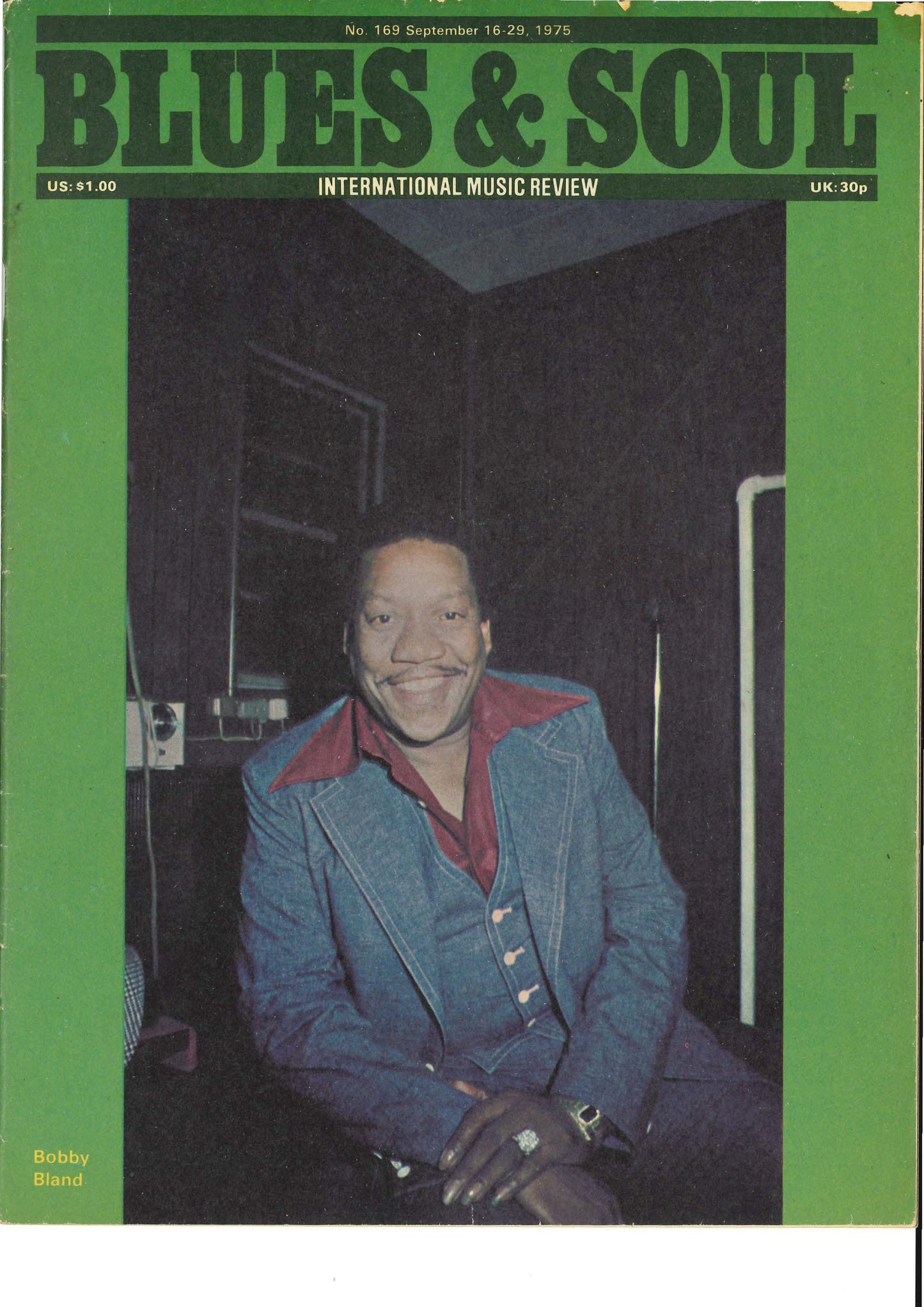 BLUES & SOUL - International Music Review - No. 169 September 16-29 1975